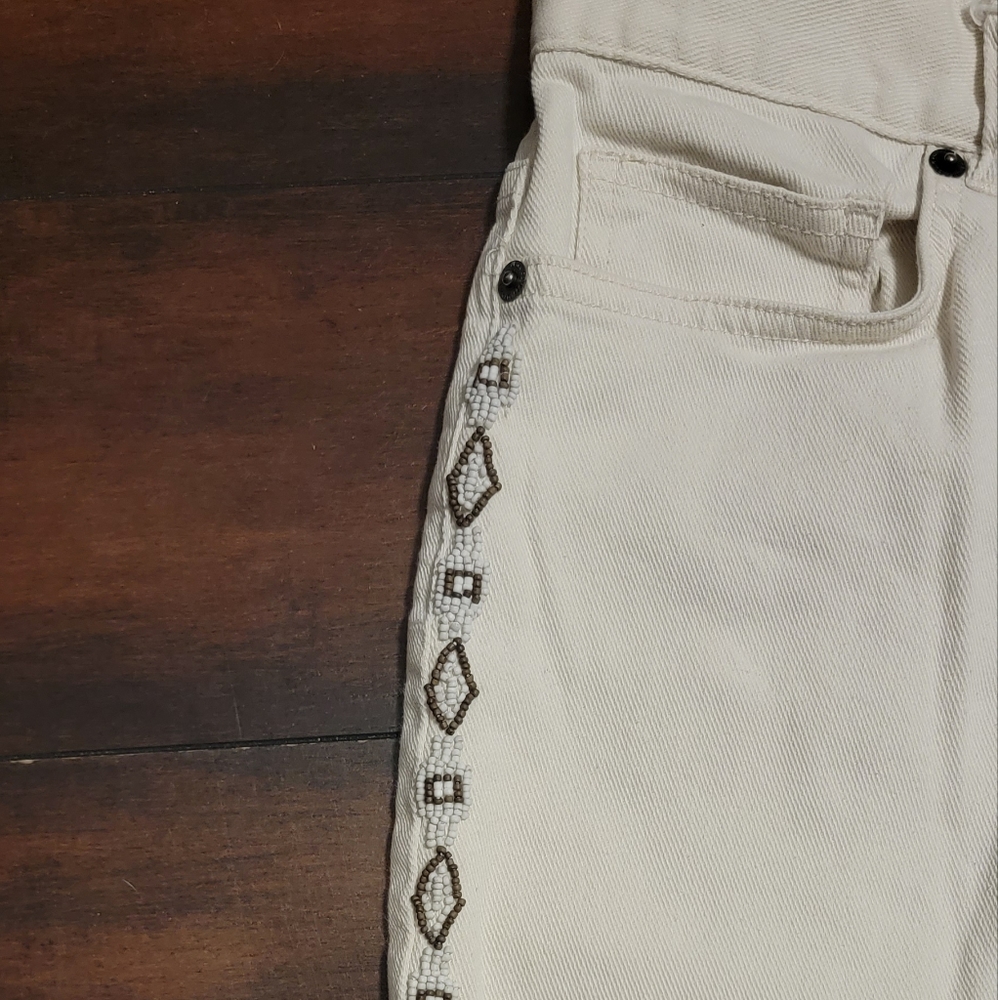 Ralph Lauren Beaded Bootcut Jeans - Picture 2 of 5